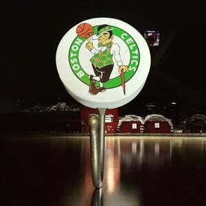 Boston Celtics NBA Wall Coat Key Hat Hook Basketball Leprechaun Room Decor Green